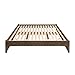 Prepac Select King 4-Post Raised Platform Bed with Under Bed Storage Space, Modern King Storage Bed 83