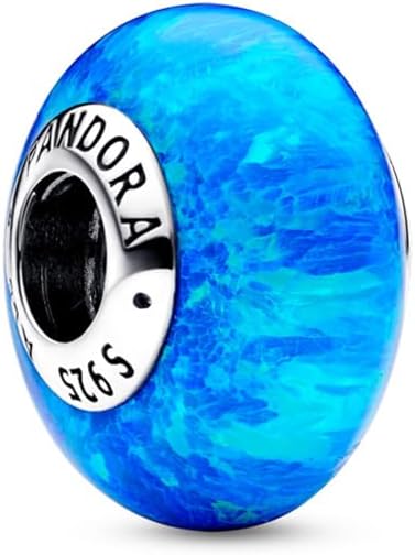 Pandora Opalescent Ocean Deep Blue Charm- No Box