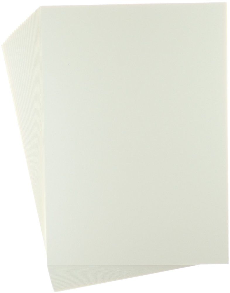 Enveloprint Card, Light Cream, 240 gsm, A4, Sheet of 25