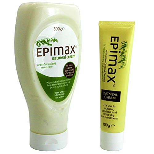 Epimax Oatmeal Cream 100g + 500g for Eczema/Psoriasis