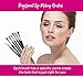 KESHIMA Professional Eye Makeup Brushes Set with Eyeshadow & Blending Brush, Smudge, Angled Crease, Pencil, Angled Eyeliner and Bent Eyeliner