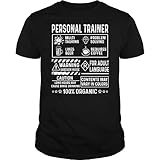 Personal Trainer Multitasking Problem Solving Job Title - Unisex Tee Black