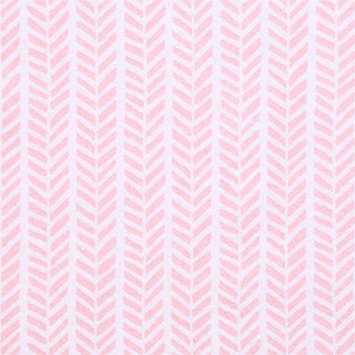 Image of Gerber Boys and Girls Newborn Infant Baby Toddler Nursery 100% Cotton Flannel Receiving Swaddle Blanket, Elephants Pink, Pack of 5