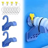 2 PCS Swimming Pool Pipe Holders, Above Ground Pool Accessories with Hose Support - Pool Hose Holder Prevents Pipe Sagging, Universal Pool Accessories
