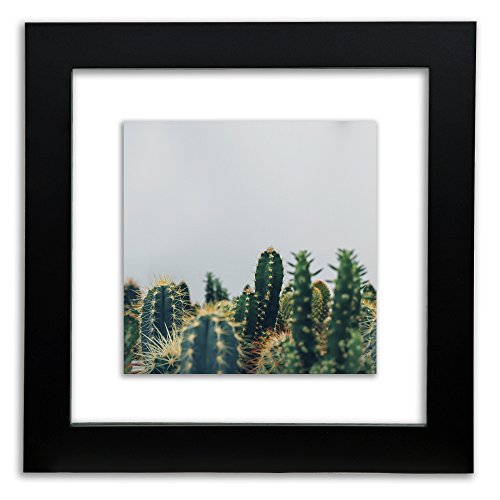 Gallery Solutions 12x12 Black Float Frame For Floating Display of 10x10 Image