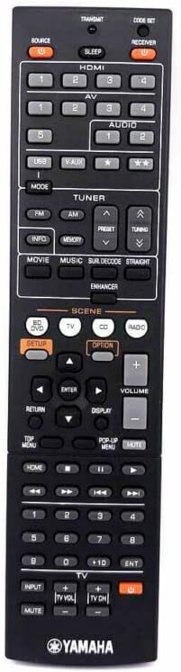 Replacement Remote Control Replace for TV/Audio/Projector for Yamaha RX-V475 RX-V375 RX-V373 RX-V373BL AV A/V Receiver
