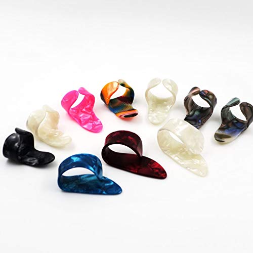 Gants Quotidiens 4PCS sélection de Guitare 1 Professionnel en Plastique Pouce et 3 Doigts Ongles Guitare Accessoires… - Les Beatles, Paul McCartney, John Lennon, RIngo Starr, George Harrison Gants Quotidiens 4PCS sélection de Guitare 1 Professionnel en Plastique Pouce et 3 Doigts Ongles Guitare Accessoires…