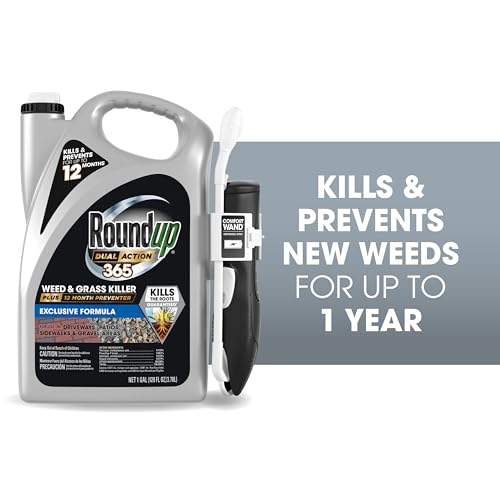 image for Roundup Dual Action 365 Weed & Grass Killer Plus 12 Month Preventer wi