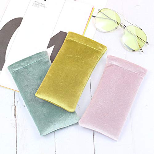 kowaku 3 óculos, estojo de óculos com fecho de apertar na parte superior para