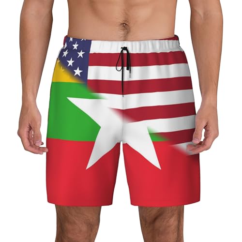 Maillot de bain décontracté anti-irritation short de plage double couche été - 7