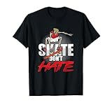 Skelett Zombie Skater Skateboard Skate Sport Hate Geschenk T-Shirt