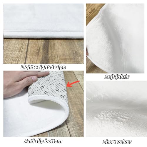Tapis nordique géométrique salon 80x120 flanelle légère - 3
