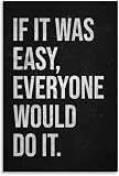 CBQZCHWDKT Success Requires Effort Quote Poster Workspace Art