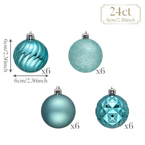 Suspensions festives 6 cm bleu clair idéales pour décorer la Saint-Patrick - 4