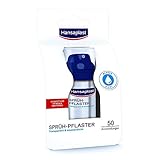 Hansaplast Sprühpflaster, transparentes Pflasterspray für unsichtbaren Schutz, wasserfestes und atmungsaktives Pflaster für kleine Schnitt- und Schürfwunden, 1 x 32,5 ml