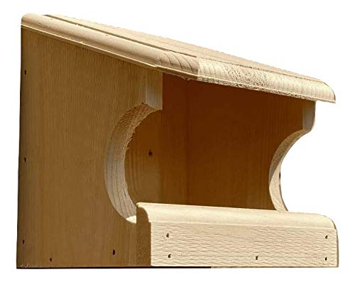 Wakefield Premium Bird Houses Nesting Perch for Outdoor Use - Ideal for Barn Swallows, Robins, Song Sparrows