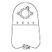SUR-FIT Natura Urostomy Pouch, 57 mm Flange, Box of 10