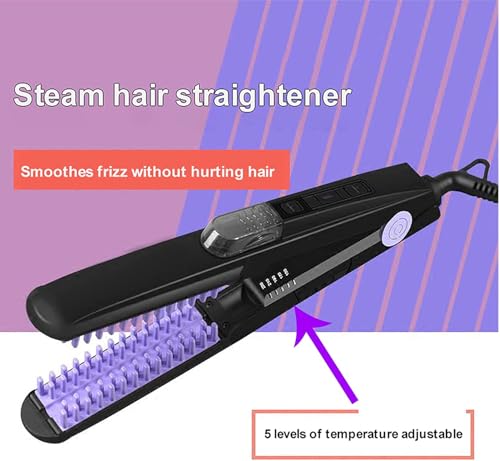 Plancha para el cabello con placas de cerámica miniatura 6