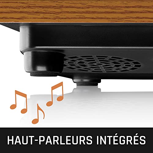 Tourne-disque Lenco LS-10 en bois pour animer vos soirées salon