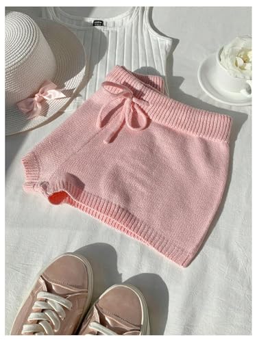 Image of MakeMeChic Women's Mini Micro Shorts Y2k Booty Shorts Sleep Pajama Bottoms