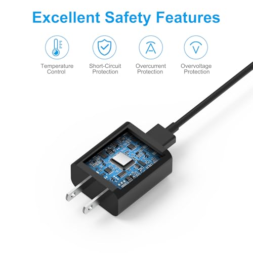 USB Fast Charger for JBL Charge 4, Charge 5, JBL Flip 5, Flip 6, JBL Pulse 4, Pulse 5, Clip4, Clip5, JRPOP, Wireless Bluetooth Earphones Speakers - Replacement USB JBL Speakers Charging Cable Cord