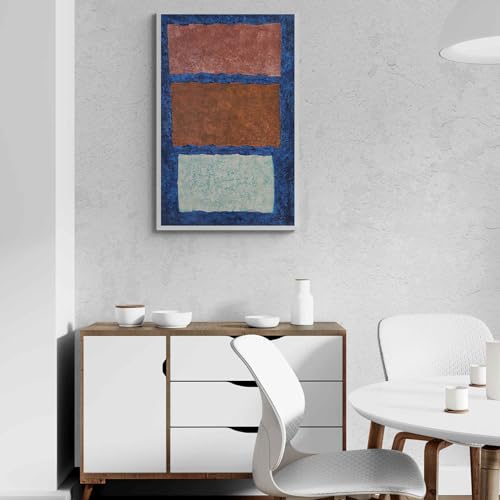 Tableau abstrait idéal pour illuminer le salon d'un appartement moderne - 6