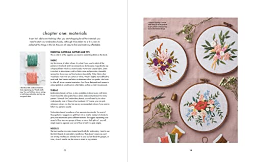 Floral Embroidery: Create 10 Beautiful Modern Embroidery Projects Inspired by Nature