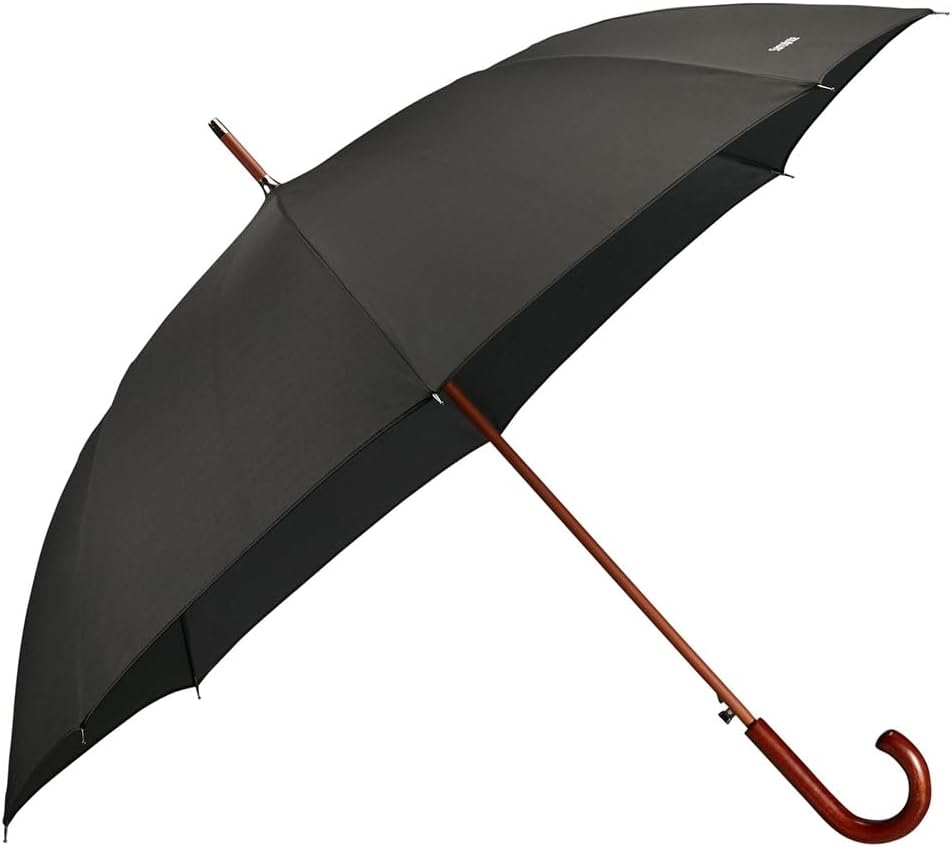 Wood Classic S - Man Auto Open umbrella, 98 cm, black