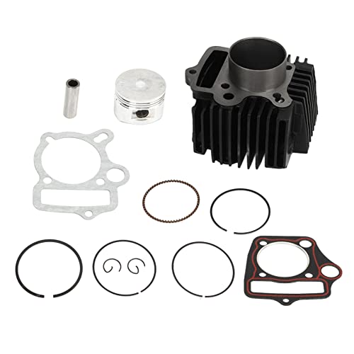 Kit de Reconstrução de Pistão de Cilindro 110cc, Resistente, 52.4mm, Furo, Cilindro, Válvula de Extr