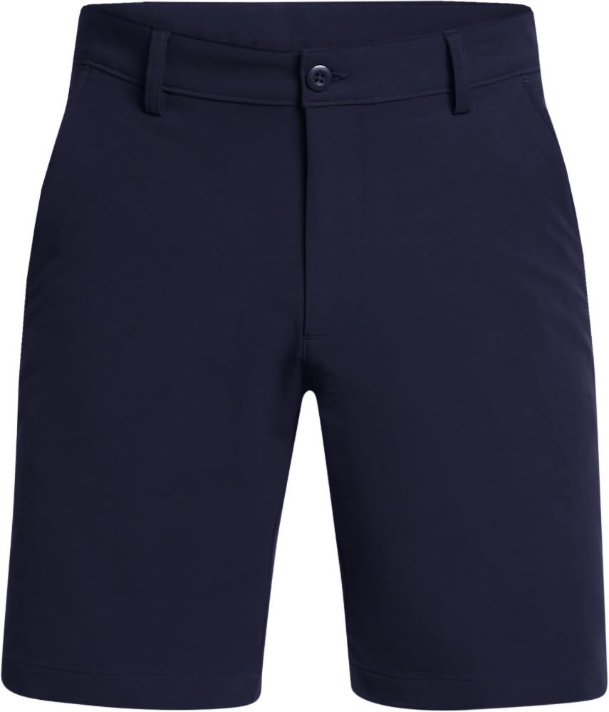 Under Armour Women's Play Up 2-in-1 Shorts, Loose Gym Shorts for Women, Women's Shorts with a Flattering Curved Hem, Sweat-Wicking Running Shorts,Navy