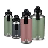 💧 NACHHALTIG UND LANGLEBIG: Entscheide dich für unsere umweltfreundliche Trinkflasche aus Edelstahl - sie ist für die Ewigkeit gebaut und wird in einer plastikfreien, FSC-zertifizierten Verpackung geliefert.