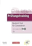 deutsch lernen online übungen  Prüfungstraining DaF - A2/B1: Deutsch-Test für Zuwanderer - Übungsbuch mit Lösungsbeileger und Audio-CD - Mit Hörtexten und Beispielen