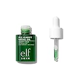 e.l.f. SKIN PLZ Clarify Facial Oil, Face Oil For Treating & Preventing Acne, Helps Calm Redness, Made with Salicylic Acid, Vegan & Cruelty-Free, 1 oz