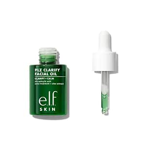 e.l.f. SKIN PLZ Clarify Facial Oil for Acne-Prone Skin, 1 oz