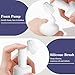SINPIN aobenz Hydra-Purify Foaming Face Wash for Women & Men with Niacinamide, Squalane + Panthenol - Hydrating Facial Cleanser with Brush for All Skin Types | Gentle Face Cleanser for Women, 3.38FL