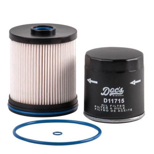 Doc's Diesel Filter Kit DGF429+D11715 | Compatible with Chev