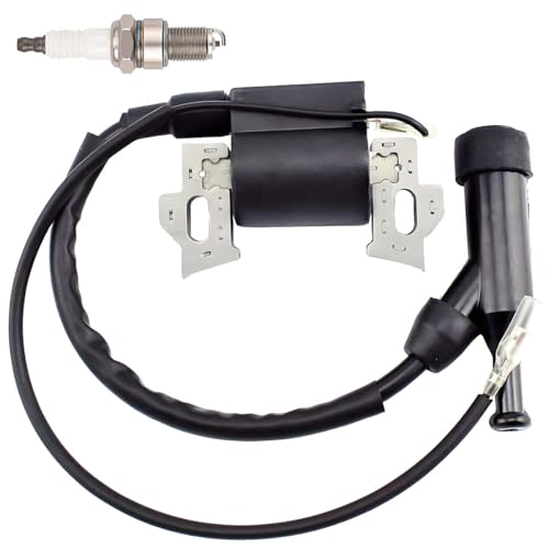 Qiuwanzia GX160 GX110 Bobine d'allumage pour Honda GX120 GX200 GX340 GX390 5.5hp 6.5hp Moteur pour Predator 212cc 6.5hp Go Kart OHV Tondeuse à Gazon Pompe...