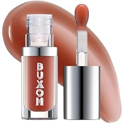 BUXOM Full-On Plumping Glossy Lip Oil, Nourishing & Hydrating Tinted Lip Gloss, Juicy High-Shine Finish, Non-Sticky Formula, Cruelty-Free