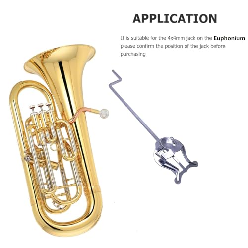 image for TUOREN Euphonium Marching Lyre Euphonium Clamp-On Lyre Music Sheet Cli