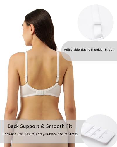 Image of LEADING LADY Women's Printed & Solid Lightly Padded T-Shirt Bra