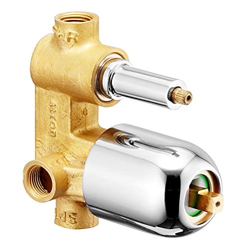 Image of ALTON ALD525, Brass, Concealed Body High Flow Diverter Without Exposed Part Kit, Chrome