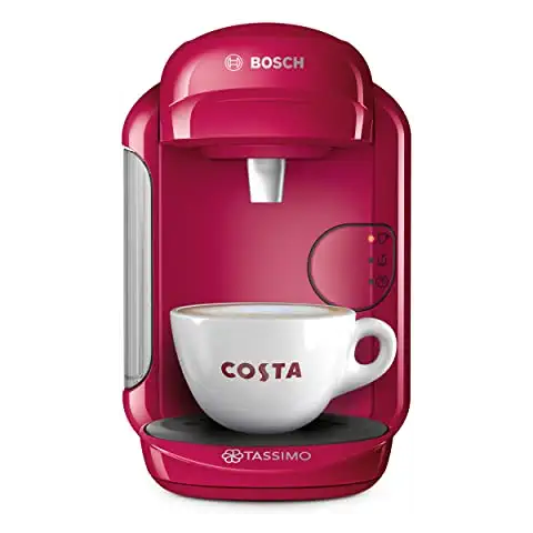 Tassimo Vivy 2 Coffee Machine in Pink Cover