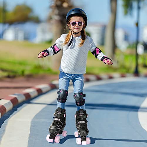 Obensky Roller Skates For Kids, Fun Illuminating Adjustable Roller Skates For Girls Boys Women With All Light Up Wheels, Patines Para Niñas Niños #TOP5