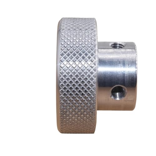 Volant en alliage d'aluminium usiné 30mm avec bouton de guidage manuel