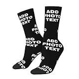 Custom Photo Socks Personalized Socks Design With Logo Text Image Face Funny Gifts Customized Gifts For Men Women Unisex