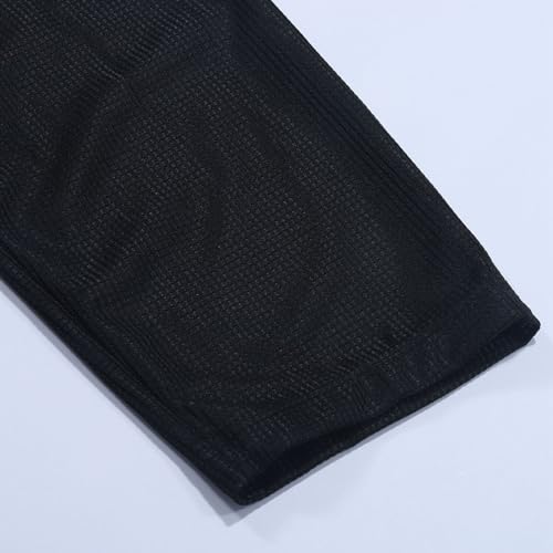 Mens Casual Pants Loose Fit Athletic Pants Straight-Legs Joggers Sweatpants Trouser with Pockets4