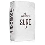 SureCrete SureTex Microcement Concrete Overlay | White | 45 lb | Interior & Exterior Floors, Patios, Pool Decks & Driveways