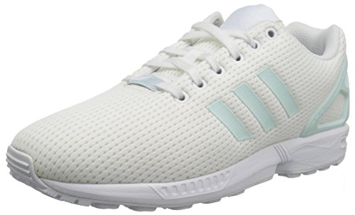 adidas Originals Women's ZX Flux W Running Shoe White, 9.5 Medium US