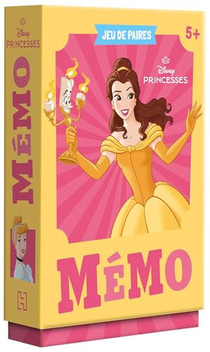 DISNEY PRINCESSES - Mémo - Jeu de cartes (Jeu de paires)