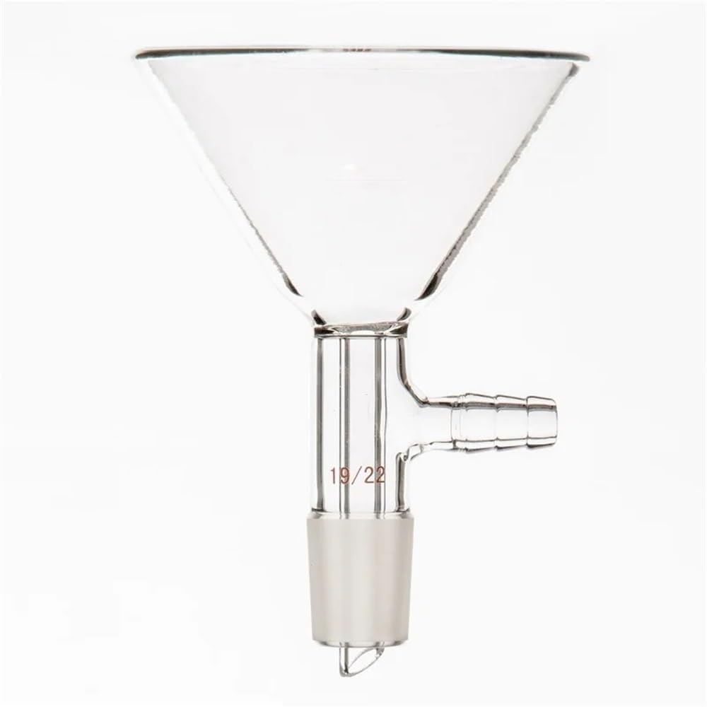 Vetreria da laboratorio Imbuto di macinazione Φ50mm Φ75mm Φ90mm Giunto maschio 14/20 19/22 24/40 Imbuto in vetro borosilicato(F751990)